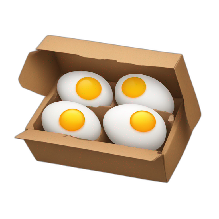 6 eggs box emoji | AI Emoji Generator