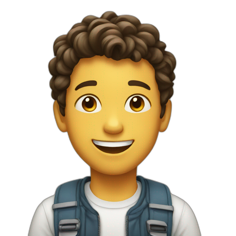 Boy happy emoji