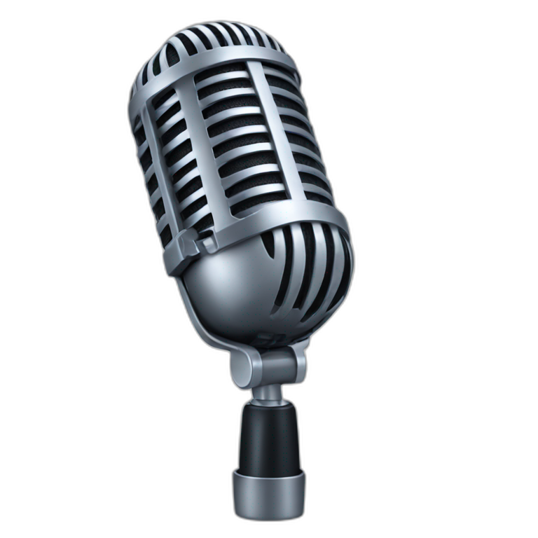 recording microphone emoji
