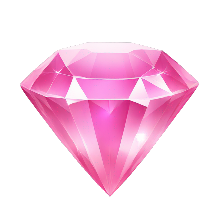 glowing pink diamond emoji
