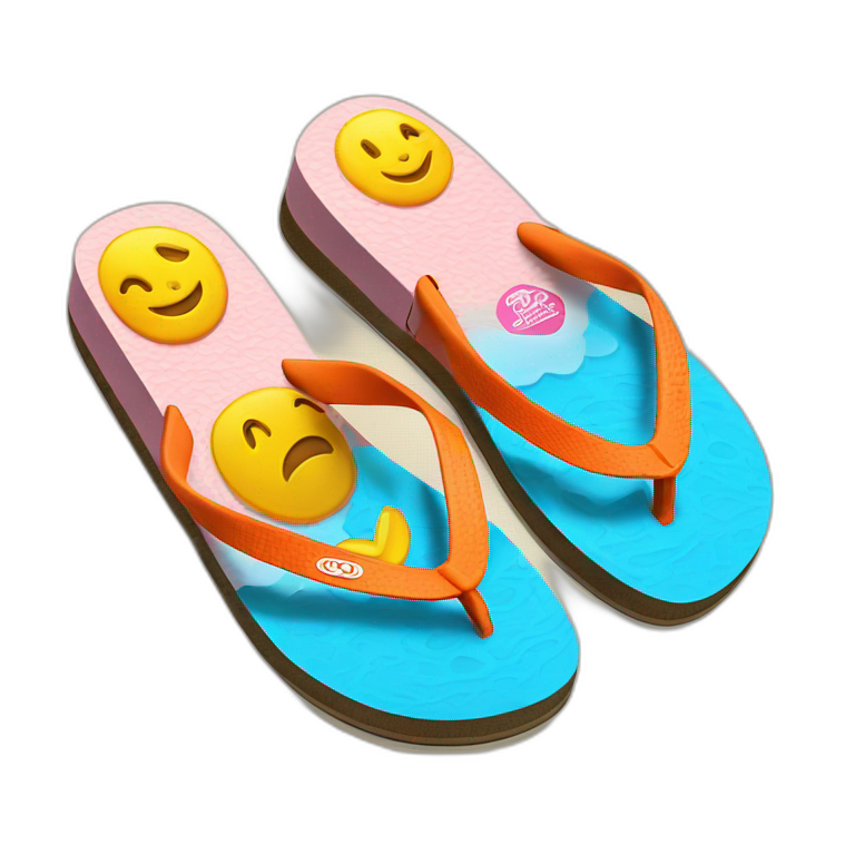 havaianas sandals emoji AI Emoji Generator