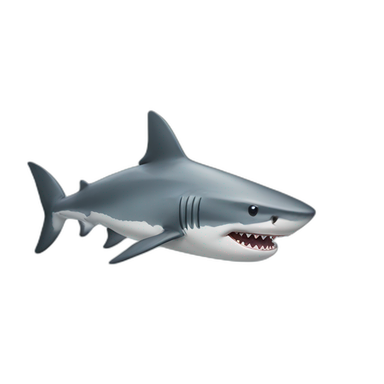 shark with no teeth emoji