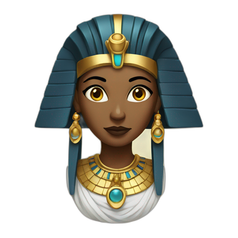 Ancient Egypt priestess emoji