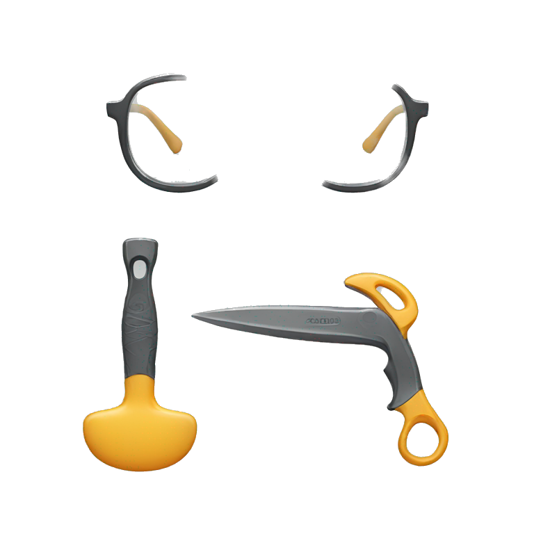 tools for glasses emoji