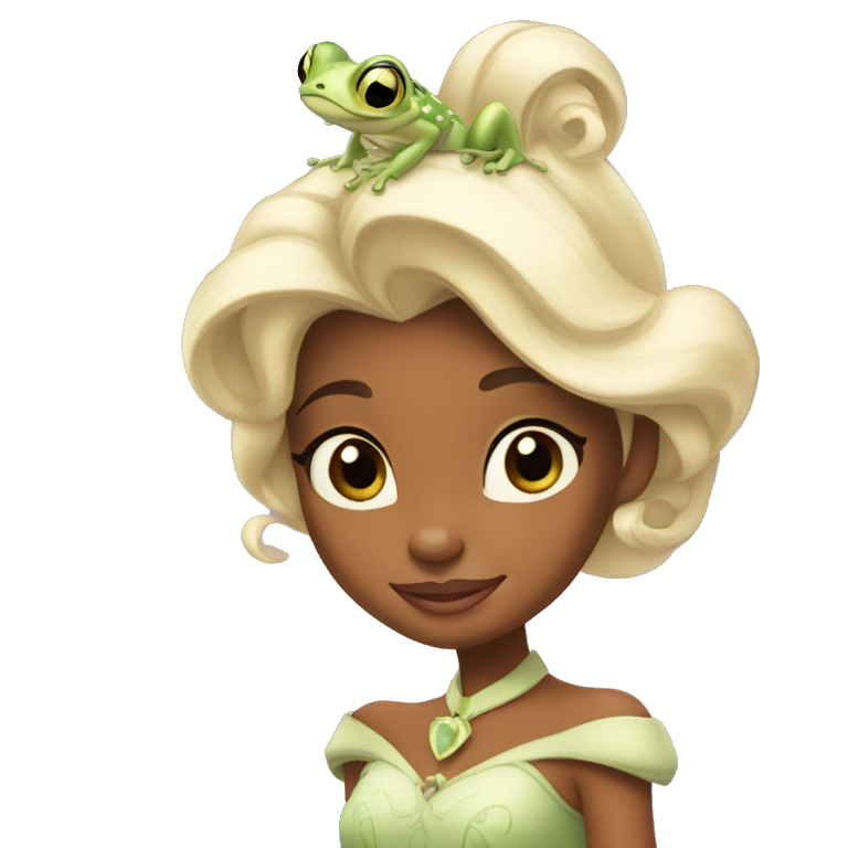 The Princess and the Frog emoji