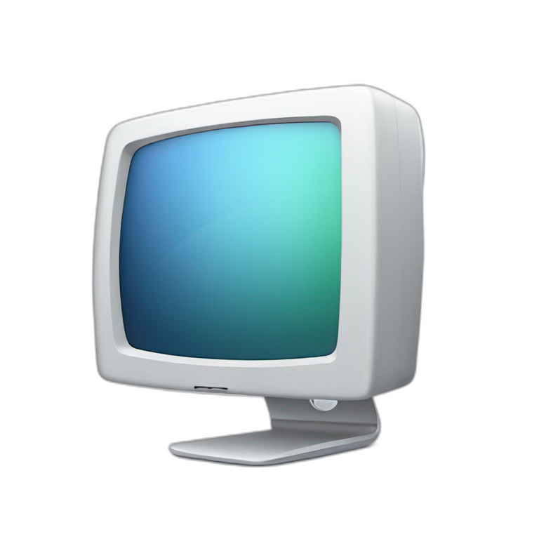 Apple iMac G4 emoji