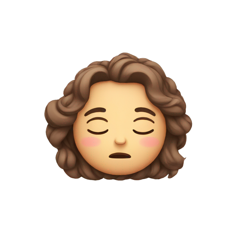 sleepy emoji