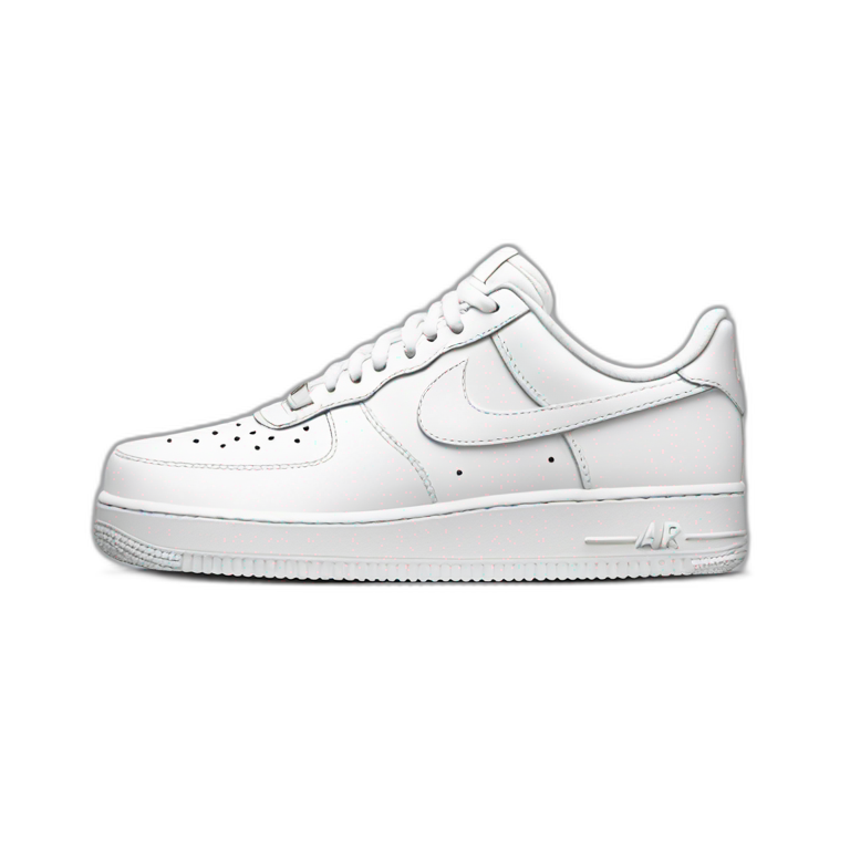 Nike Air force 1 low White emoji