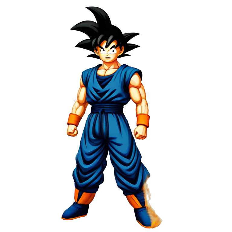 San goku in supersayan divin emoji