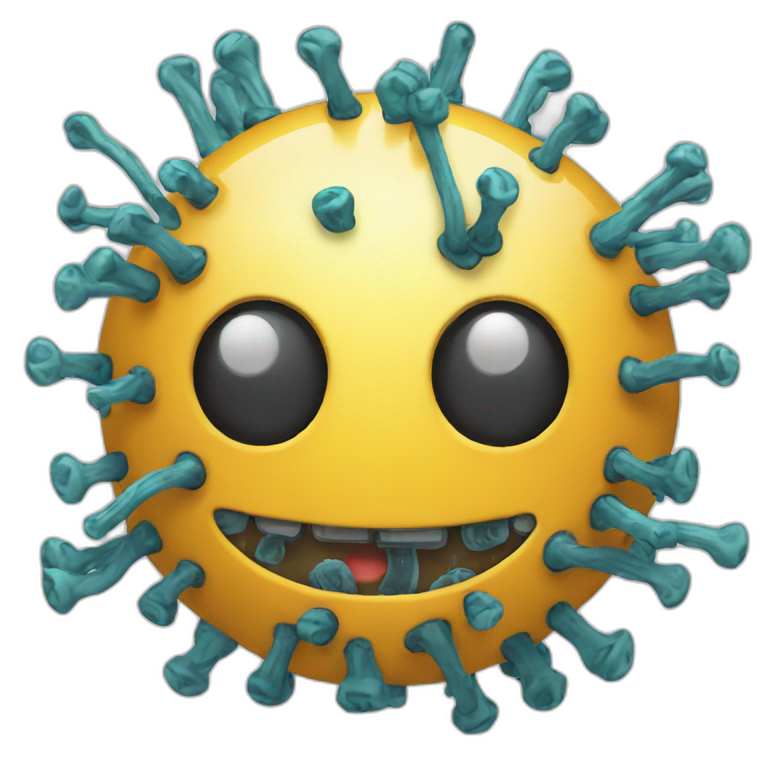 computer virus emoji