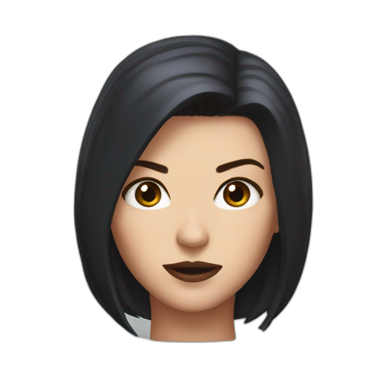 head Black Widow marvel emoji
