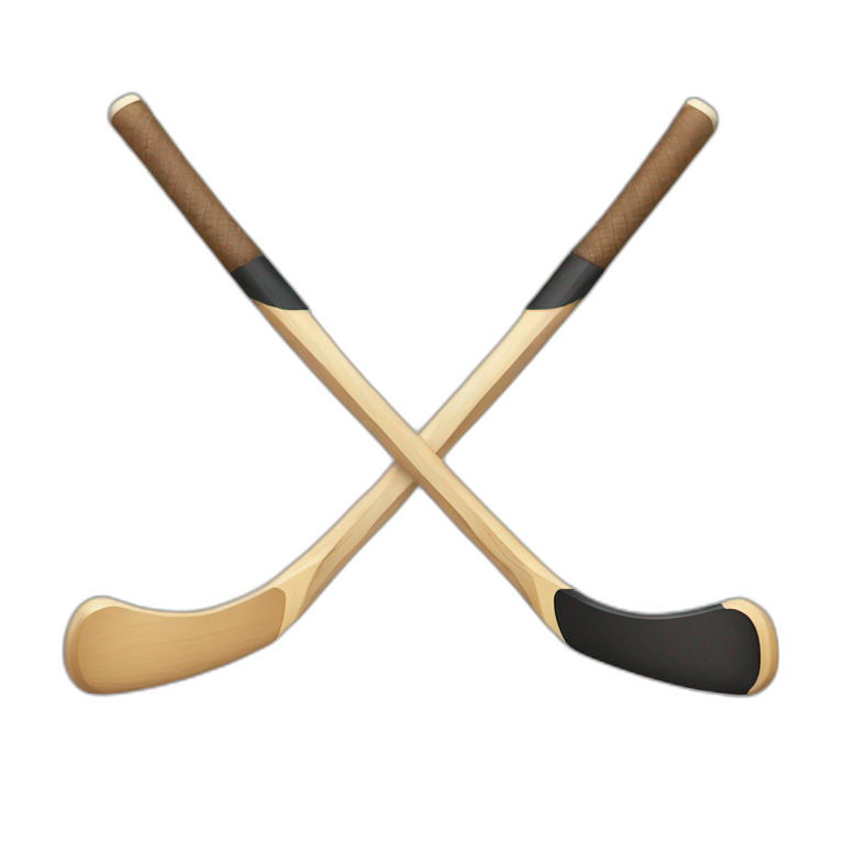 hockey stick swordfight emoji