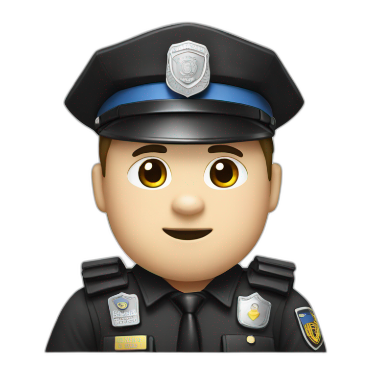 panda police officer emoji