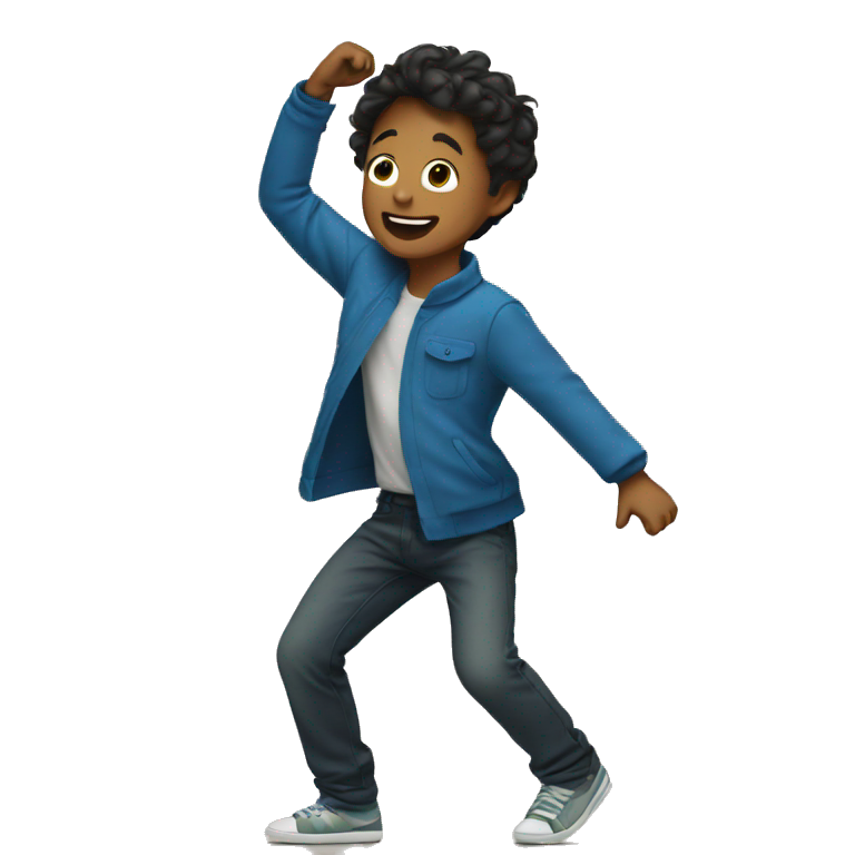 Boy dancing  emoji