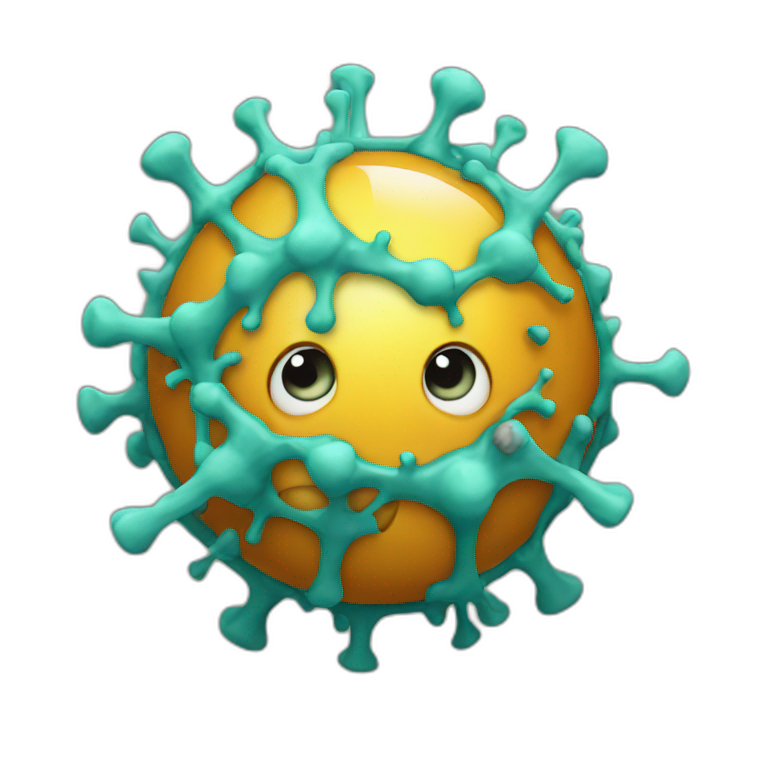 Corona virus emoji