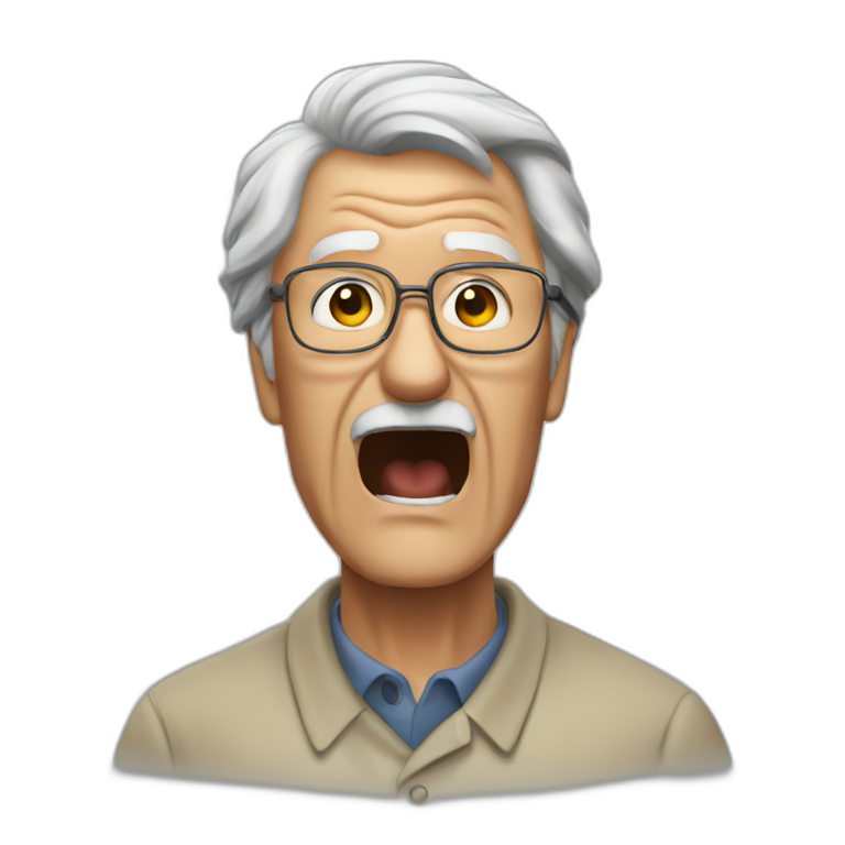 old-man-yelling-at-argo emoji
