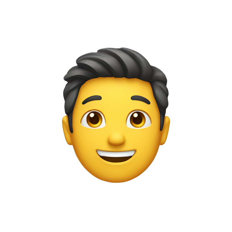 Happy person emoji
