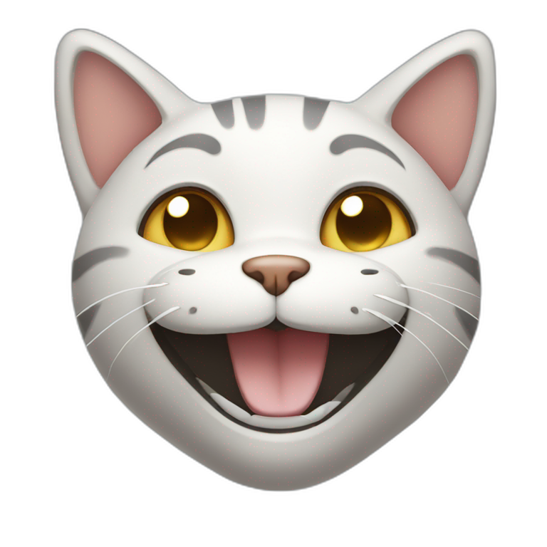 happy cat emoji