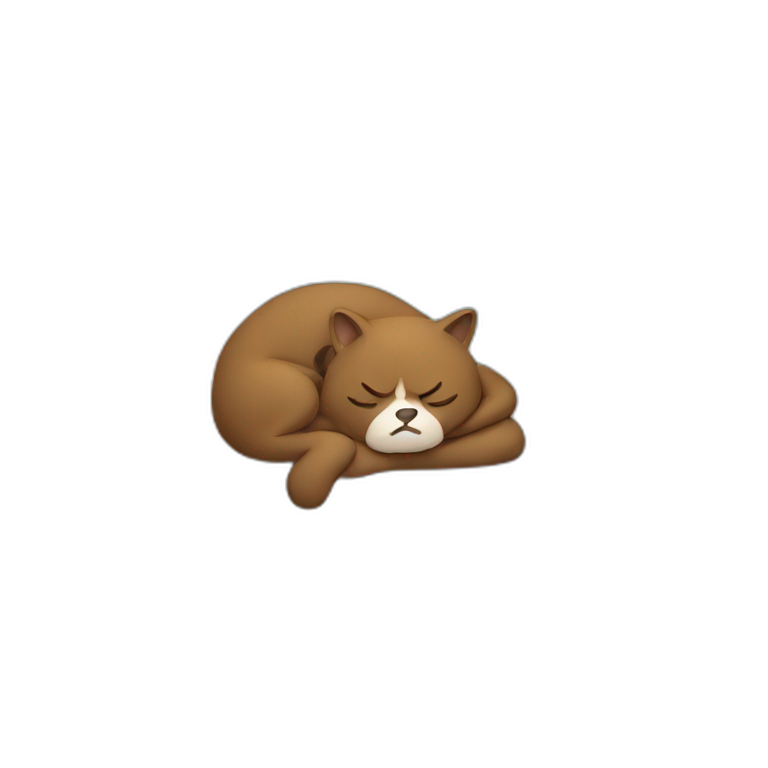 sleepy emoji