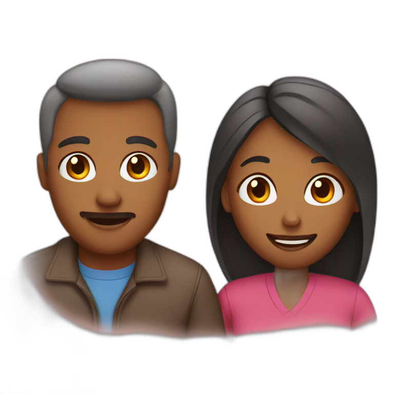 Mom and dad emoji