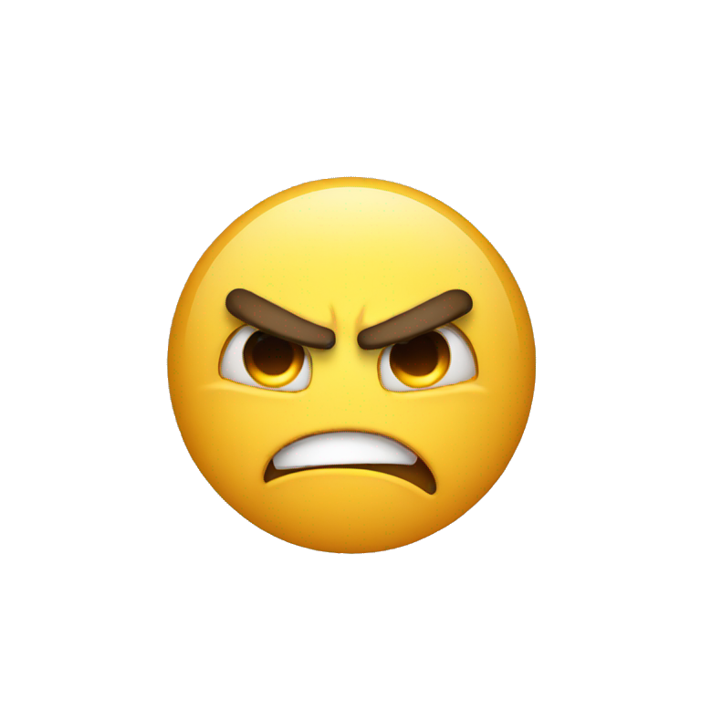 Emoji angry emoji