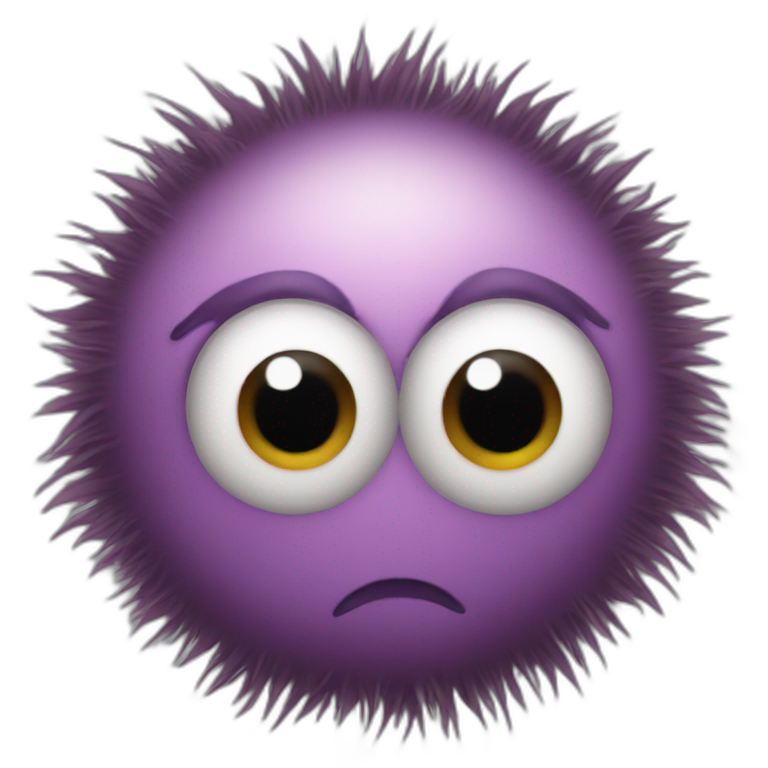 hairy eyeball emoji