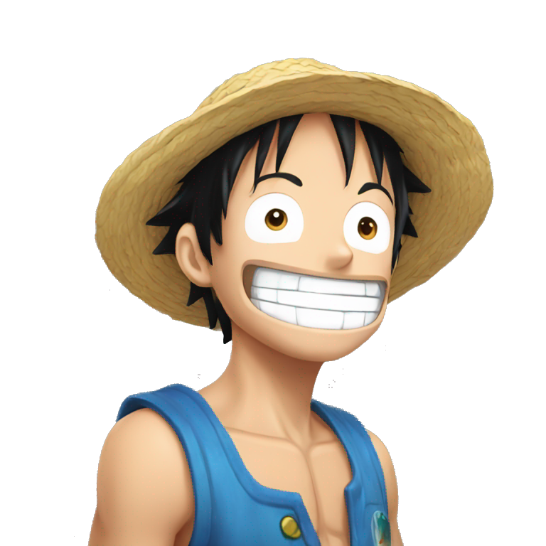 Luffy for one pièce emoji