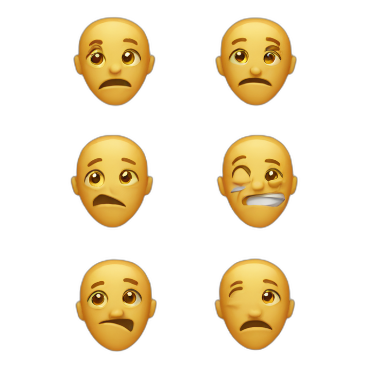 Happy and sad mix emoji emoji