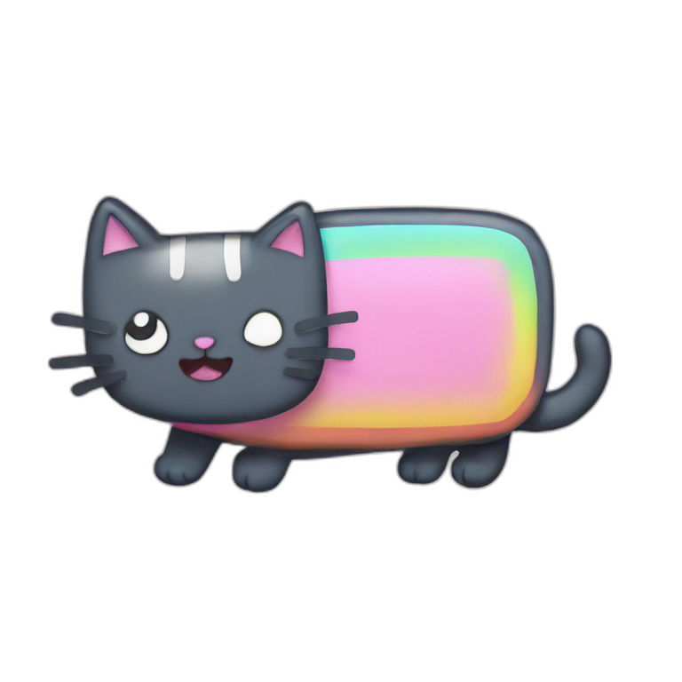 Nyan cat emoji