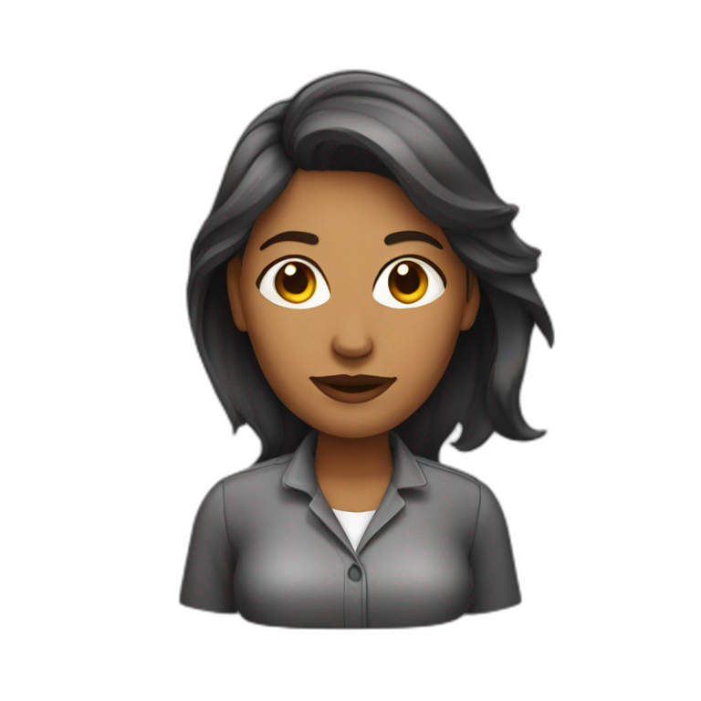 Freelance woman emoji