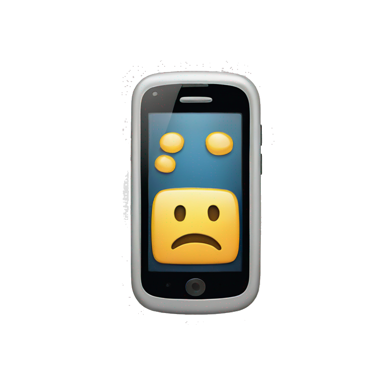 Cell phone emoji