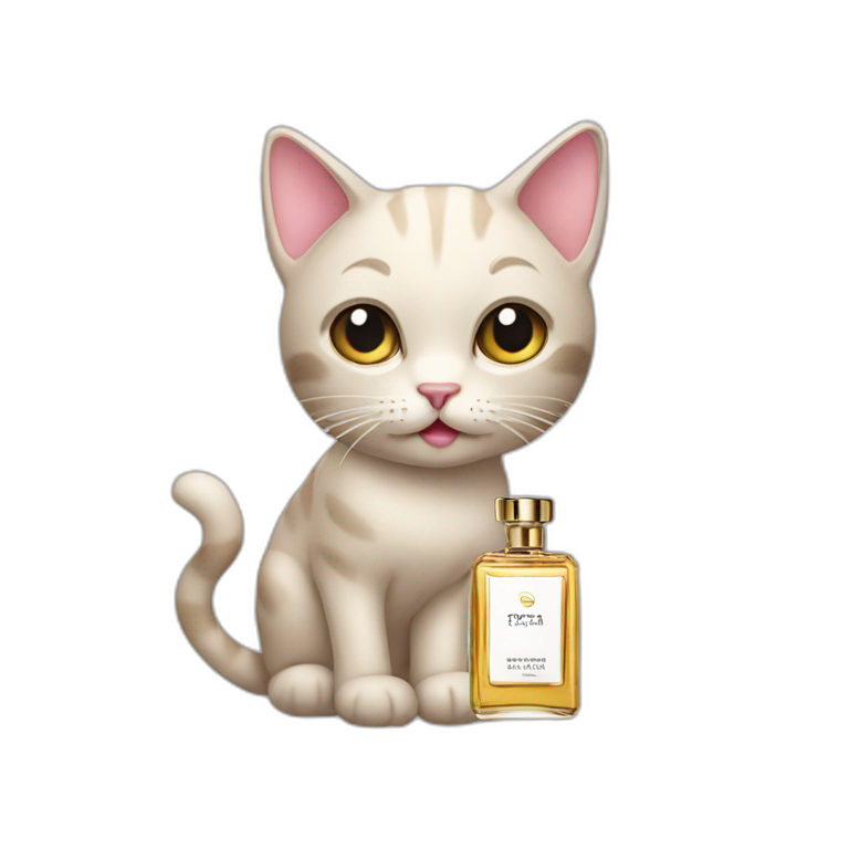 Parfume cat emoji