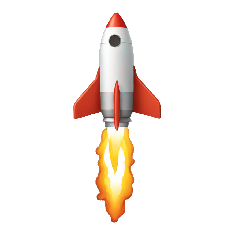 rocket, space, flamme emoji