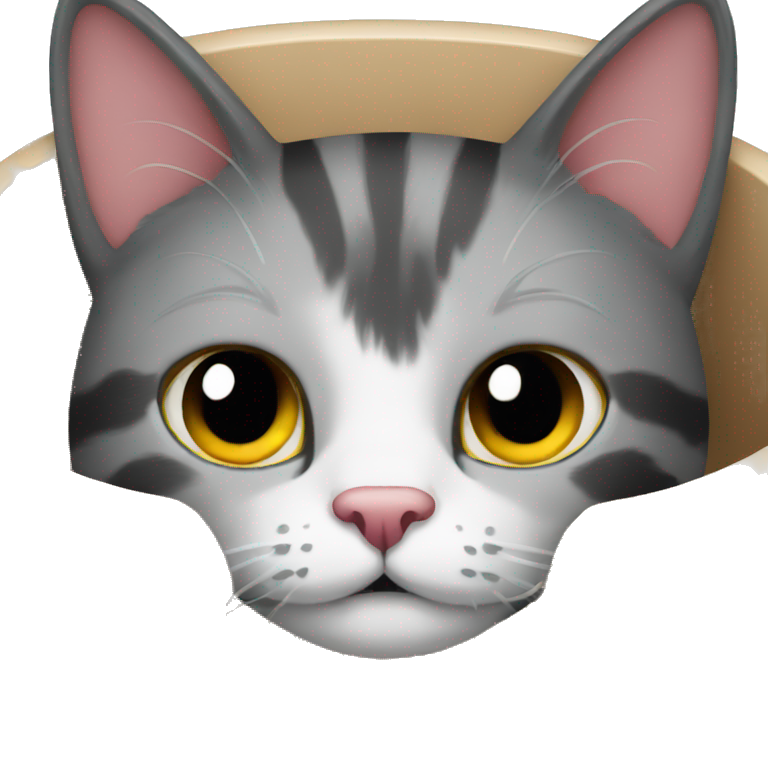 Cat litter box emoji