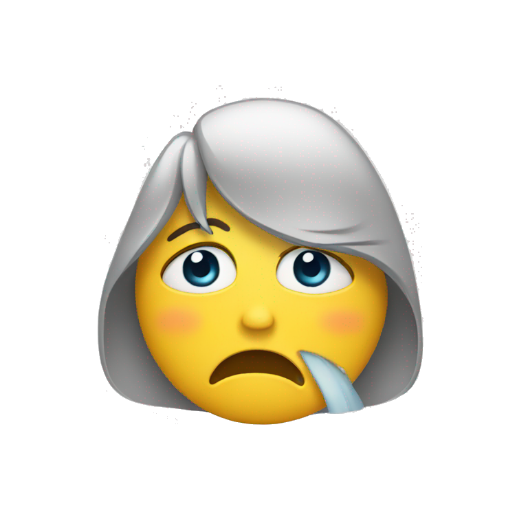 Emoji crying  emoji