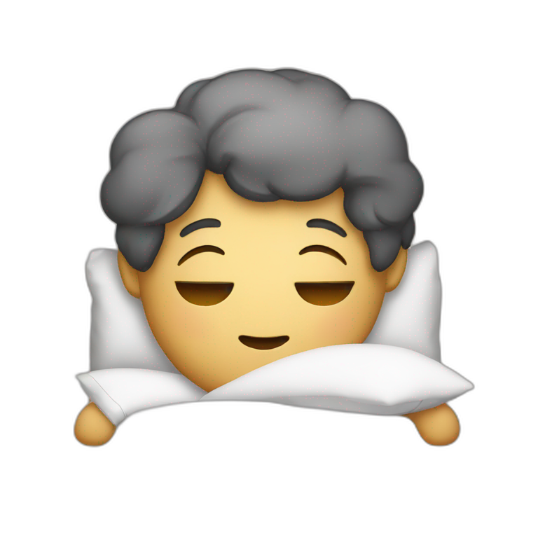 I am sleepy  emoji