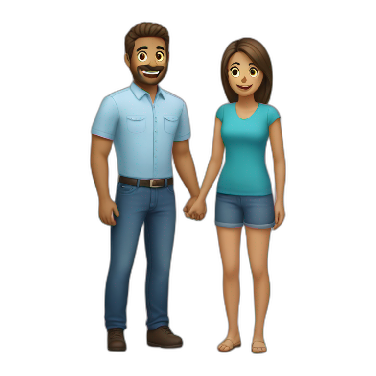 Me and my wife emoji