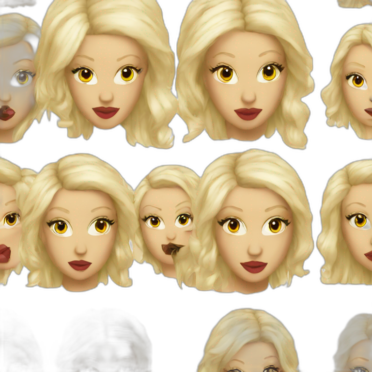 Christina Aguilera emoji