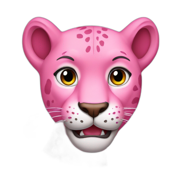 pink panther emoji