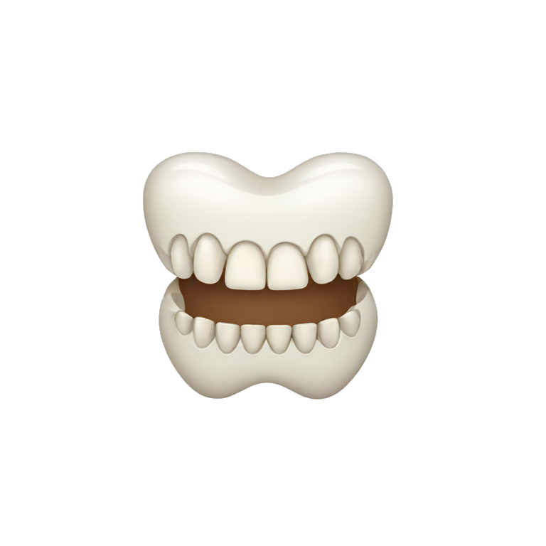 Teeth with braces emoji