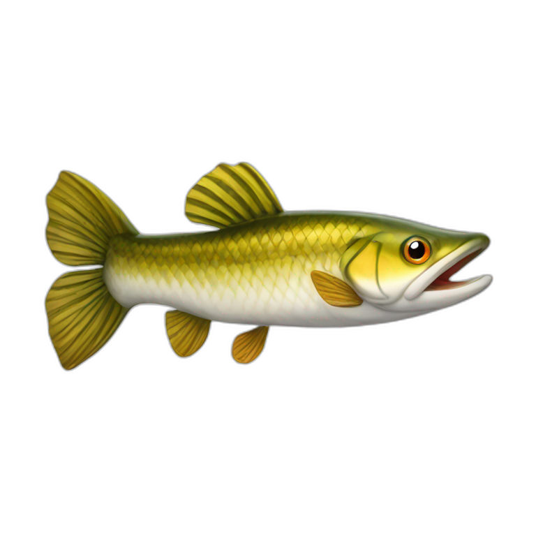 Pike fish emoji