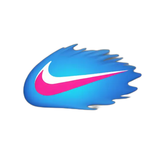 Nike logo black swoosh emoji AI Emoji Generator