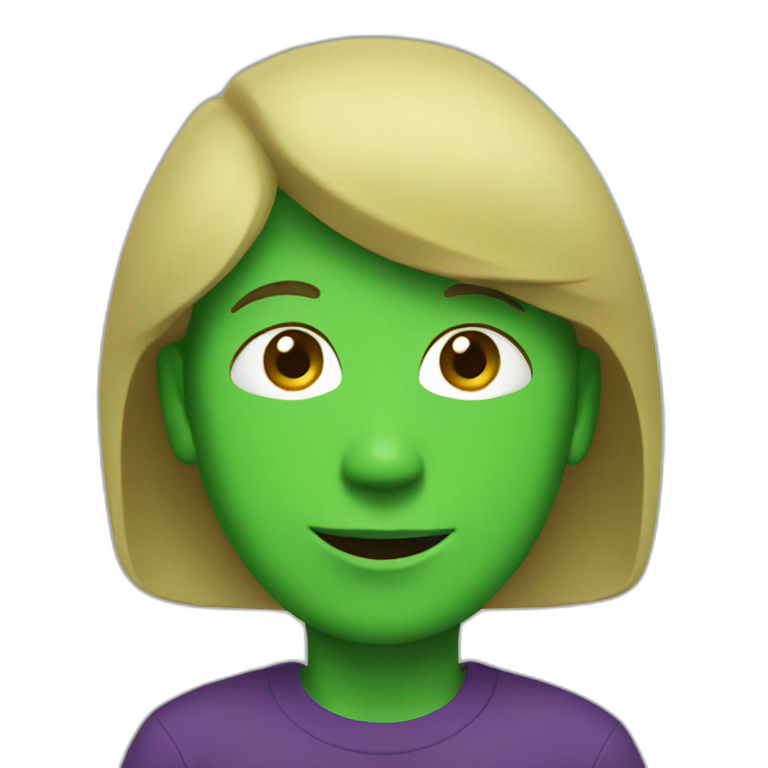 Green screen emoji