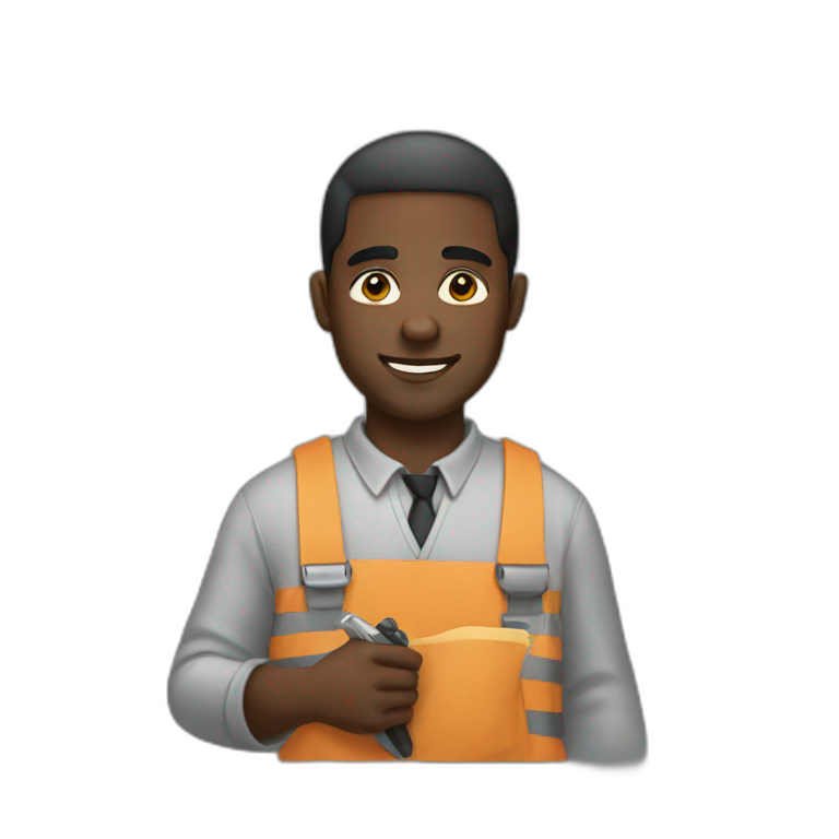 Emoji Black Man
