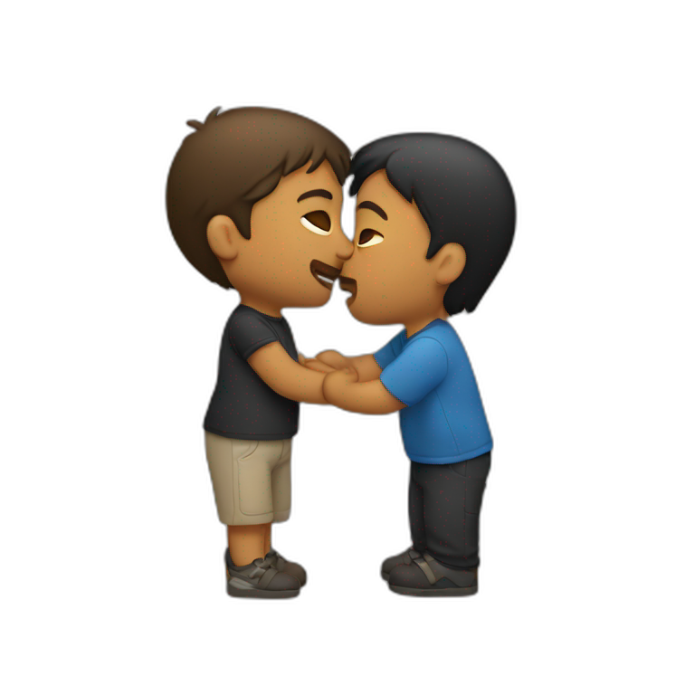 Throw kiss emoji