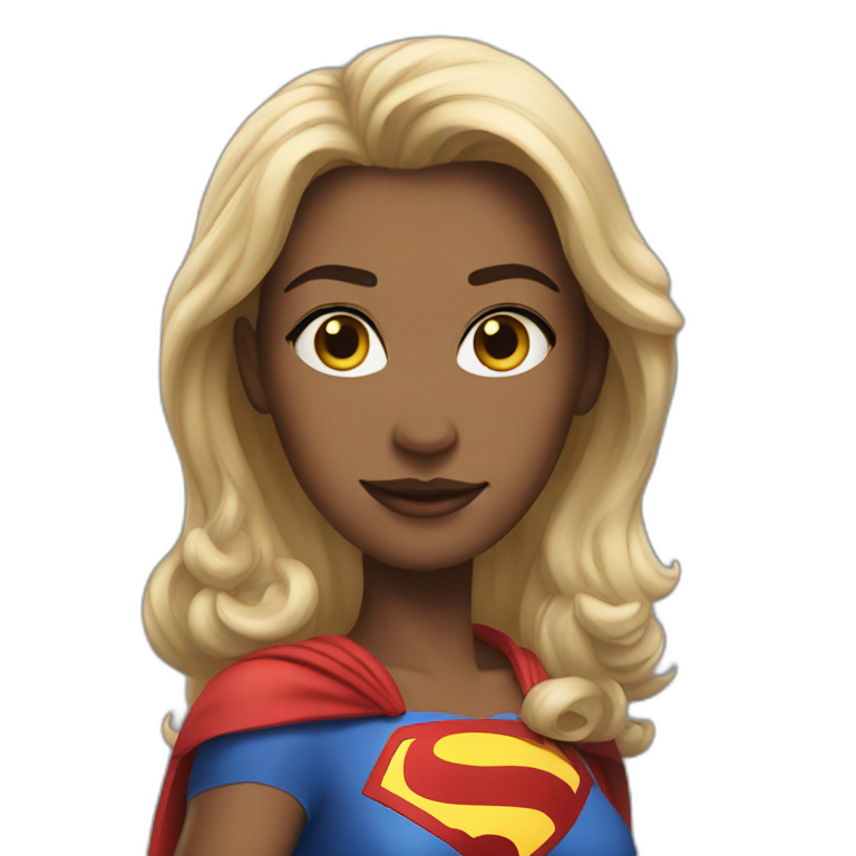 Super Woman  emoji
