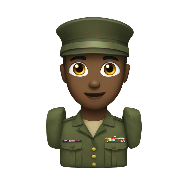 military emoji