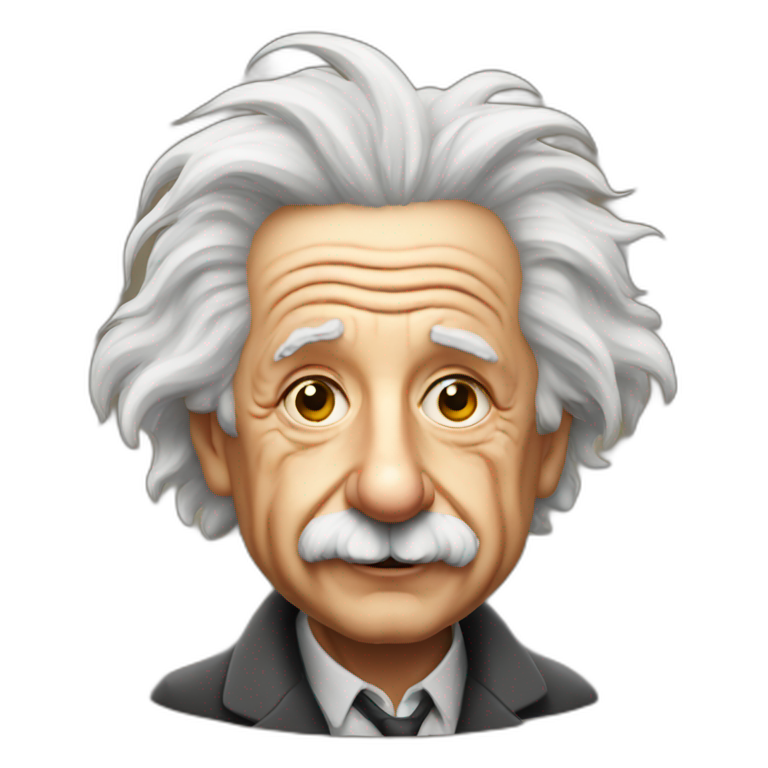 Albert Einstein emoji