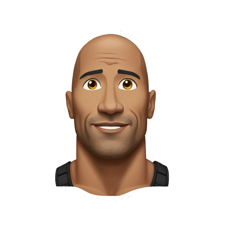 The Rock emoji