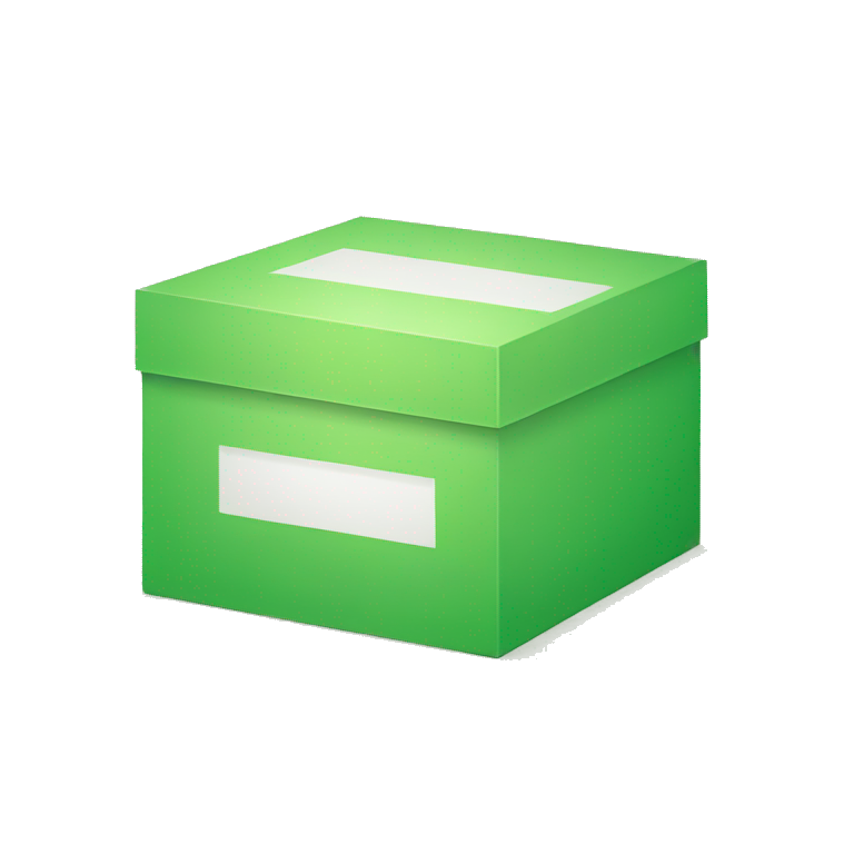 check green in box emoji